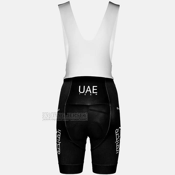 2023 Cycling Jersey UAE Blue Orange Short Sleeve And Bib Short